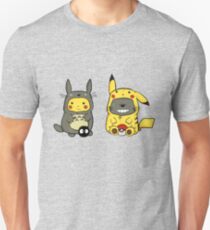Totoro & Pickachu Unisex T-Shirt