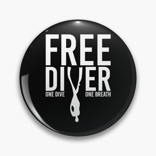 Item preview, Free Diver One Dive One Breath Freediving  designed and sold by DamnGoodDesign.