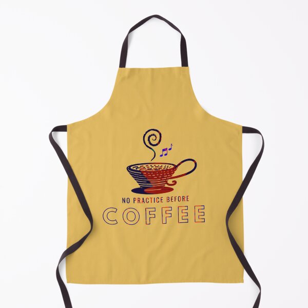 Item preview, No Practice Before Coffee (Warm Earth Hues) designed and sold by DesignsofNote.