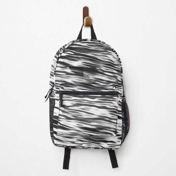 Item preview, black and white sea wave pattern designed and sold by Rajpramanik.