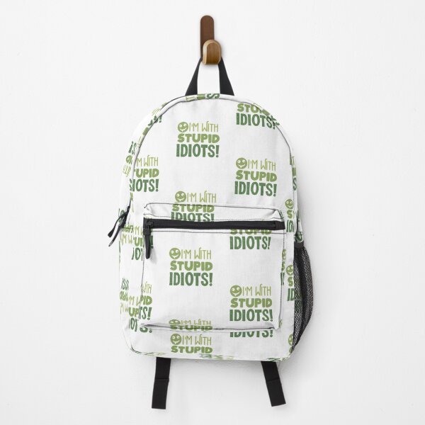 Item preview, i'm with Stupid Idiots, stupid, idiot, dumb, funny, humor, im with stupid designed and sold by KOURCHAL ART.