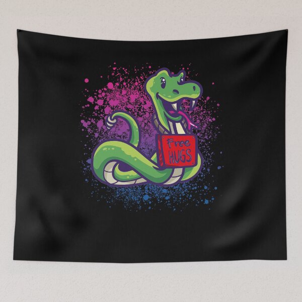 Item preview, Funny cute snake designed and sold by Dubbra.