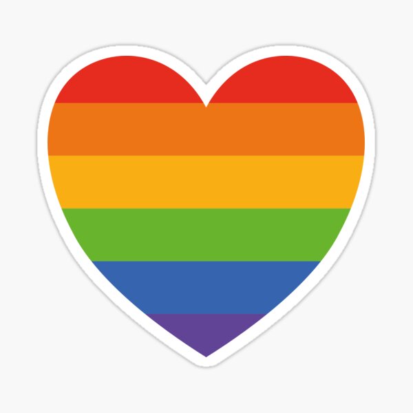 Gay Pride Flag Sticker By Designsbyriikka Redbubble 8930