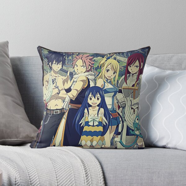 Fairy Tail 34 Throw Pillow