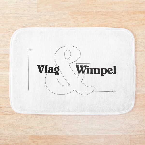 Item preview, Met Vlag & Wimpel Slagen (holandés para "con gran éxito") designed and sold by KeepMoving.
