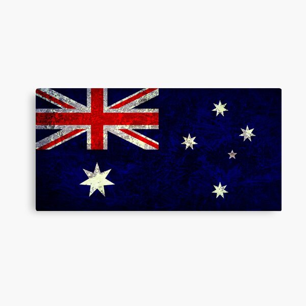 Australian Flag Canvas Print