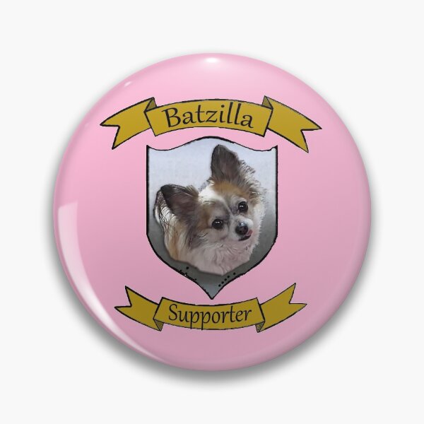 Item preview, Batzilla - Batzilla Supporter! (Daisy BatDog Pink) designed and sold by batzilla.