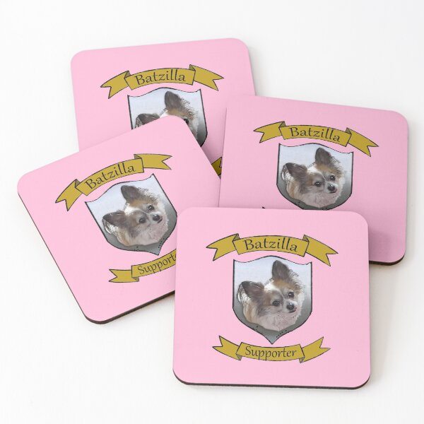 Item preview, Batzilla - Batzilla Supporter! (Daisy BatDog Pink) designed and sold by batzilla.