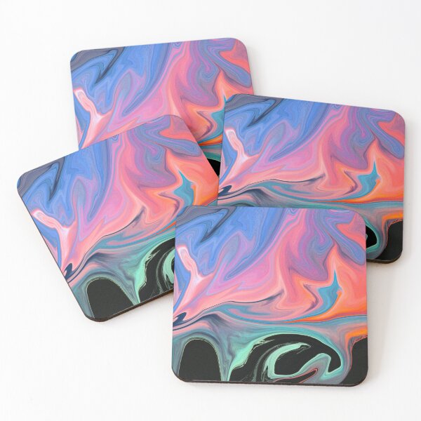Item preview, Abstract art volcanic landscape designed and sold by Yakdane.