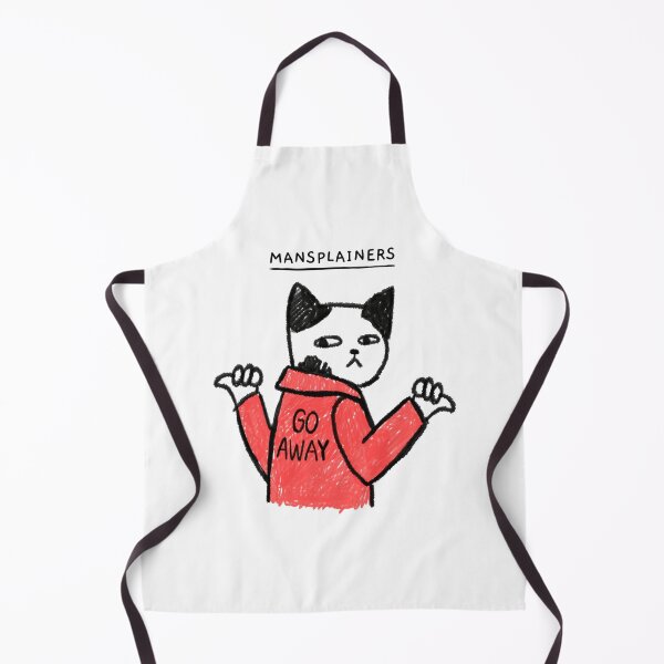 Item preview, Mansplaining - Feminist Cat designed and sold by NoBra-Store.