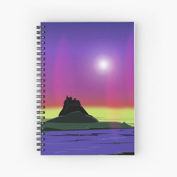 Lindisfarne Castle, Holy Island, near Berwick upon Tweed Spiral Notebook