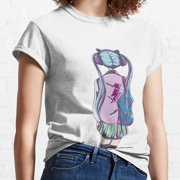 music lover girl T-shirt classique