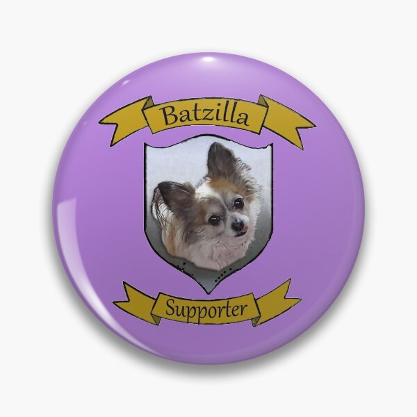 Item preview, Batzilla - Batzilla Supporter! (Daisy BatDog lavender) designed and sold by batzilla.