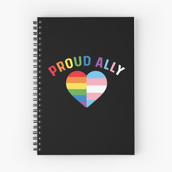 Item preview, Proud Ally LGBT Transgender Heart Pride Trans Flag designed and sold by Queer Pride Shop.