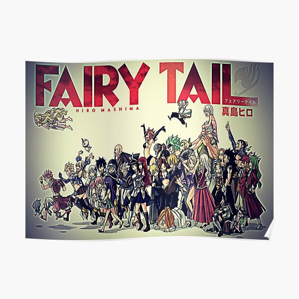 Fairy Tail Wall Art Poster Great Format A0 Wide Print 02 
