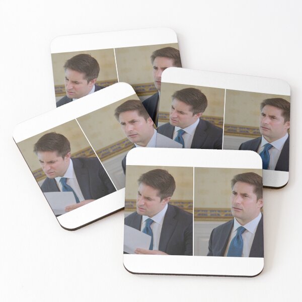 Item preview, Axios Trump Interview Jonathan Swan Reaction Meme designed and sold by cnon626.