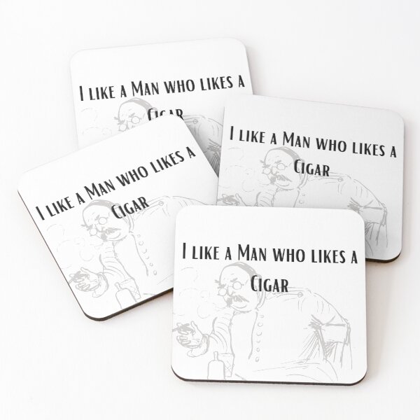 Item preview, I Like A Man Who Likes A Cigar designed and sold by Millenial Designs.