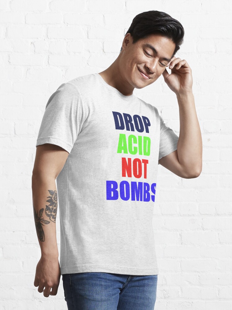 DROP ACID NOT BOMBS BEZ" for Sale by RudieSeventyOne Redbubble