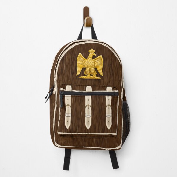Vista previa del artículo con la obra «Mochila francesa napoleónica: edición águila imperial», diseñado y vendido por SimonBauwelinck.