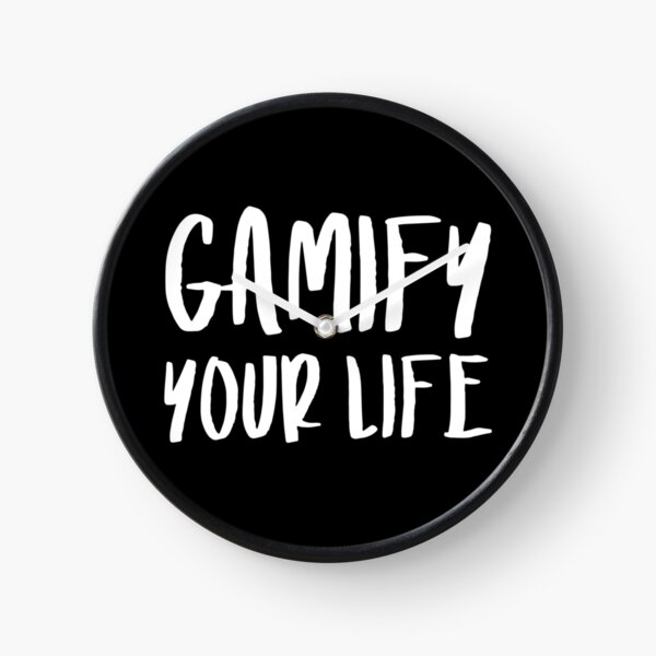 Item preview, Gamify Your Life | Quotes | Black designed and sold by Wintre2.