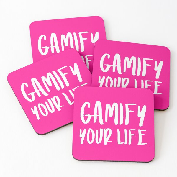 Item preview, Gamify Your Life | Quotes | Pink designed and sold by Wintre2.