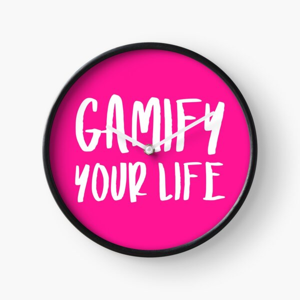 Item preview, Gamify Your Life | Quotes | Pink designed and sold by Wintre2.