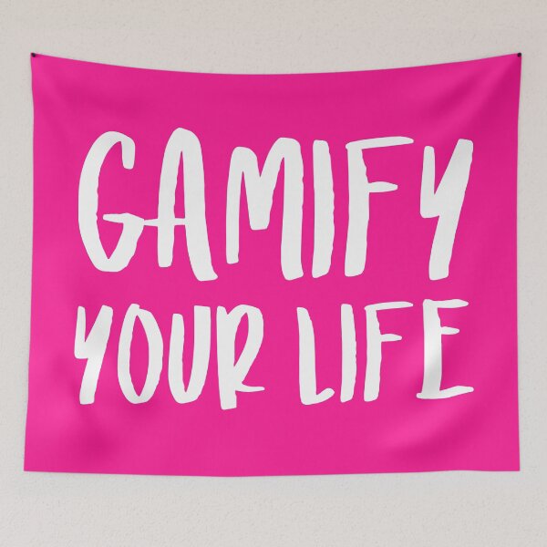 Item preview, Gamify Your Life | Quotes | Pink designed and sold by Wintre2.