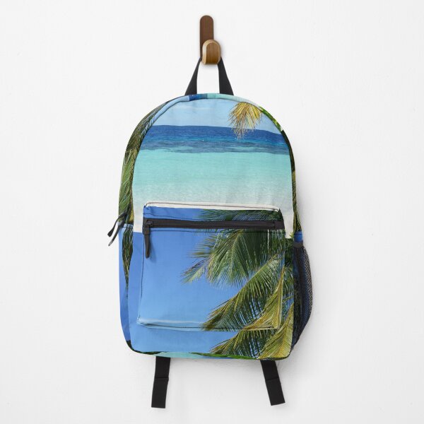 Item preview, Turquoise Ocean Palm Tree Paradise designed and sold by newburyboutique.