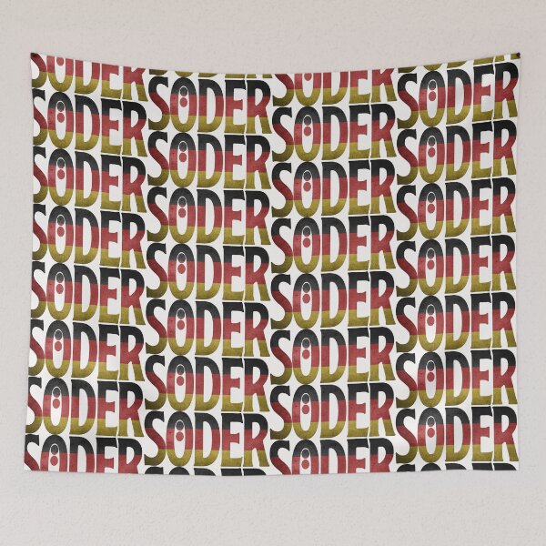 Item preview, Söder Soeder Soder Flagge Fahne Germany CSU CDU Kandidat Bundeskanzler Kanzler Bayern Gift designed and sold by TheAplus.