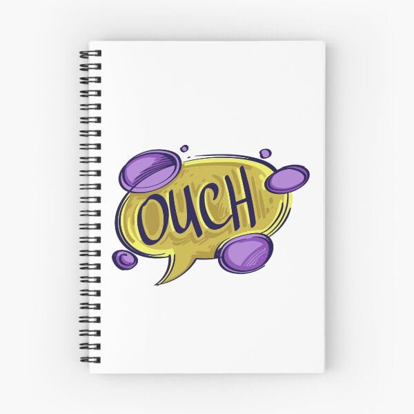 Item preview, Ouch Speechbubble designed and sold by MisterGooseShop.