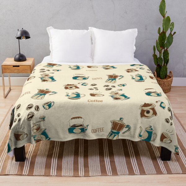Item preview, Coffee Element Pattern designed and sold by smallcatvn.
