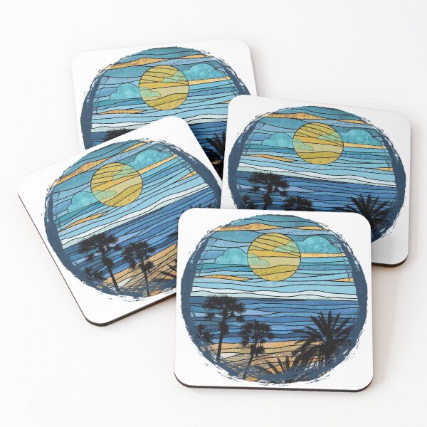 Item preview, Sunny Palm Beach  designed and sold by maryedenoa.