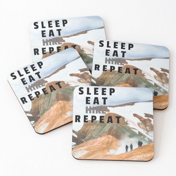 Item preview, Sleep, Eat, Hike, Repeat designed and sold by JellyBeenzz.