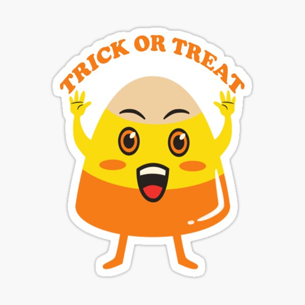 Trick or treat.- Halloween Sticker