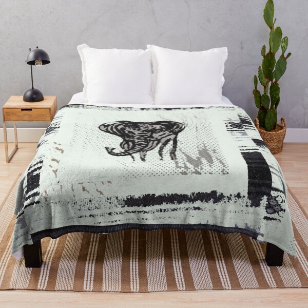 Item preview, Elephant Print with Border designed and sold by Tammie Engelhart.