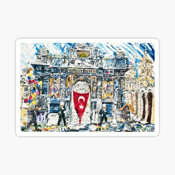 Dolmabahçe Gate Sticker