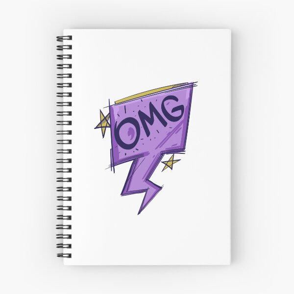Item preview, OMG Purple Speech Bubble designed and sold by MisterGooseShop.