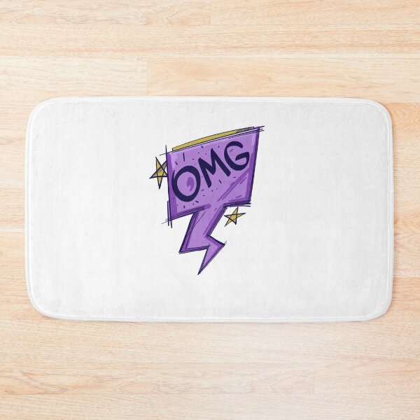 Item preview, OMG Purple Speech Bubble designed and sold by MisterGooseShop.