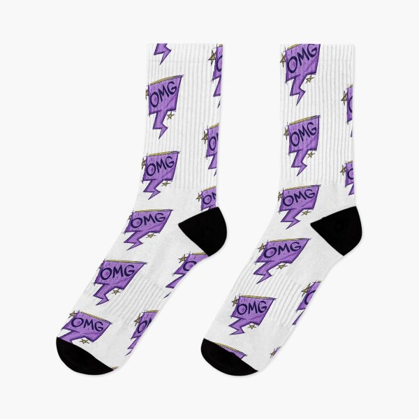 Item preview, OMG Purple Speech Bubble designed and sold by MisterGooseShop.