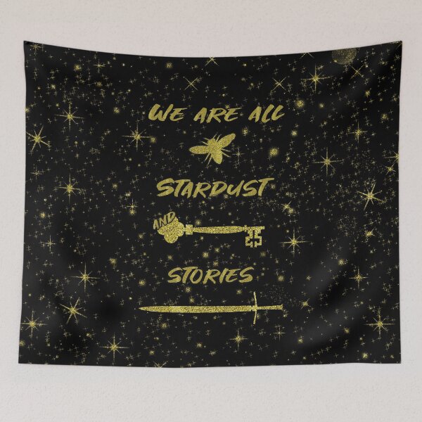 Item preview, We Are All Stardust And Stories - The Starless Sea designed and sold by BooksAndFlowers.