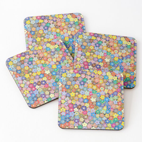 Item preview, Colorful floral pattern. Flowers patterns. designed and sold by Rui Valverde.