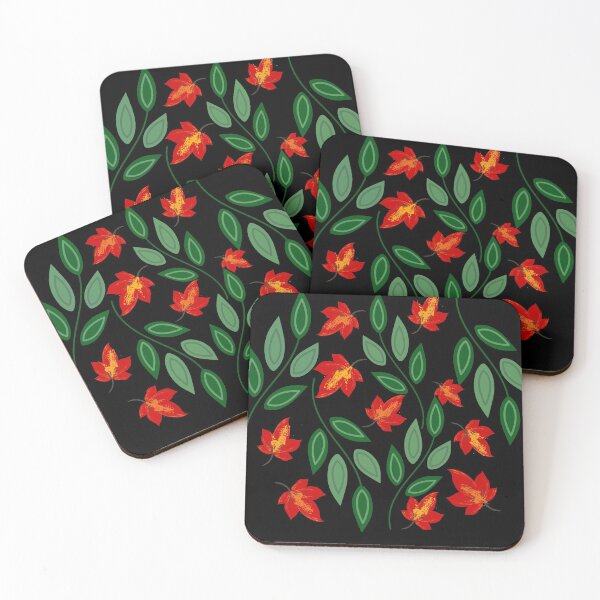 Item preview, Autumn leaves blowing in the wind.  designed and sold by mpandam.