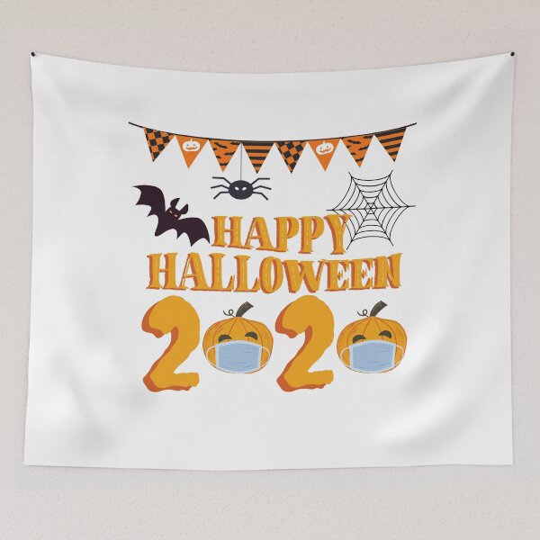 Item preview, Feliz Halloween 2020 en cuarentena designed and sold by The Little Wood Cottage.