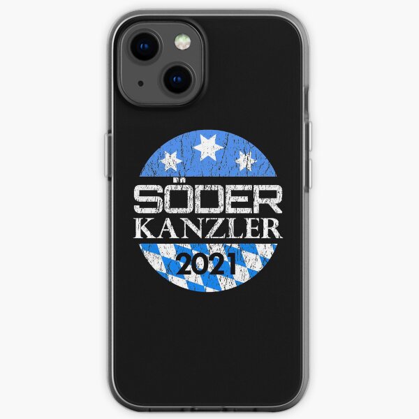 Söder Soeder Soder Flagge CSU CDU Kandidat Bundeskanzler Kanzler Bayern Geschenk iPhone Flexible Hülle