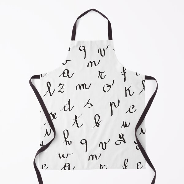 Item preview, black alphabet pattern designed and sold by FVO-italydesign.