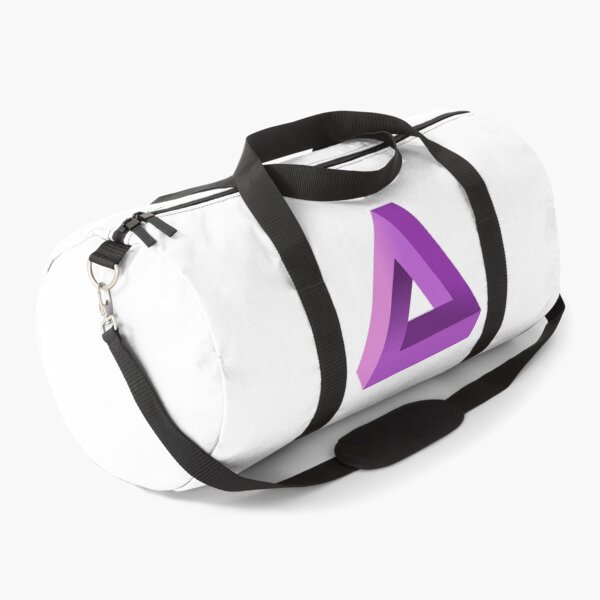 Item preview, Purple Impossible Triangle. Penrose Optical Illusion. designed and sold by TashaVector.