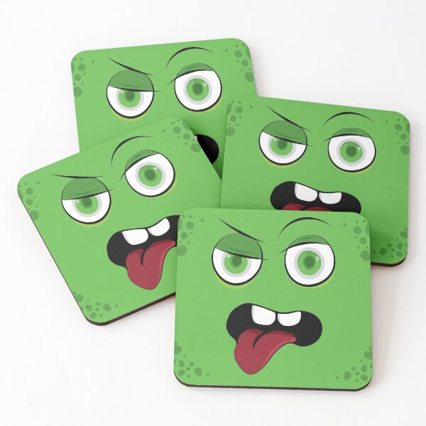 Item preview, Cartoon face with big eyes designed and sold by Nicole Bleck.