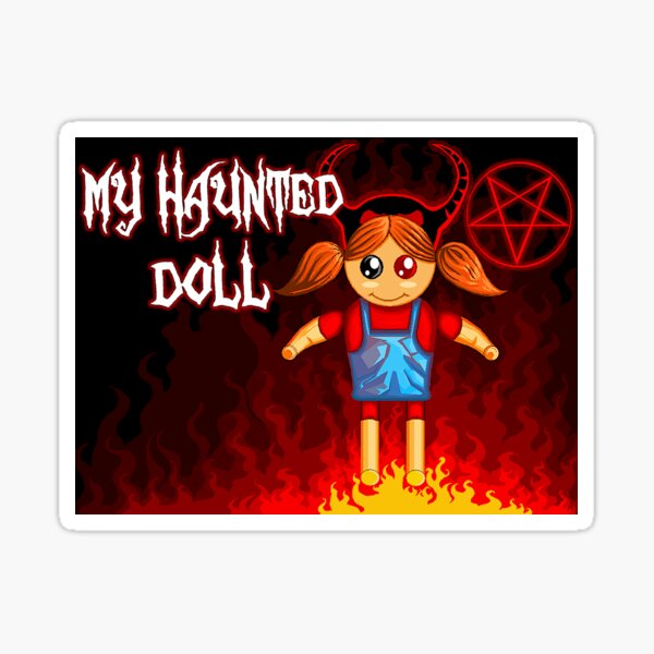 My Haunted Doll Game Sticker