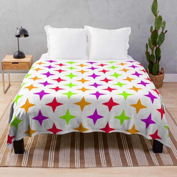 Item preview, Colorful star pattern, creative t-shirt design designed and sold by Stéphane  Thirion.