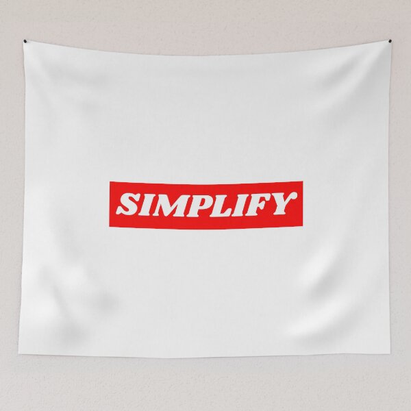 Item preview, Simplify - red designed and sold by Peter V68.